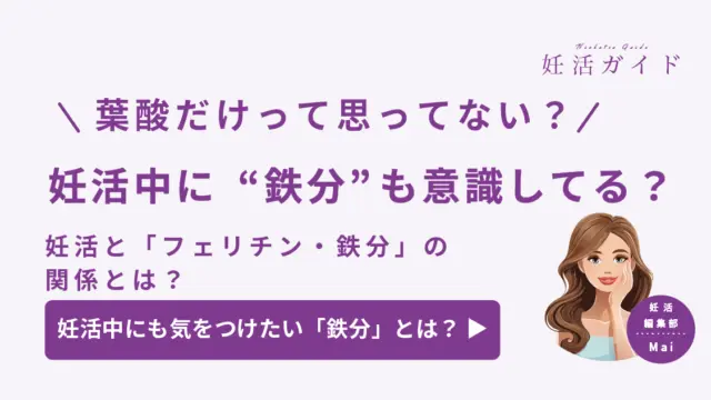 【妊活初心者向け】鉄分・フェリチンと妊活の関係とは？葉酸以外に摂りたい栄養素